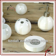 Wholesale Hotel Ceramic Porcelain Bathroom Accessories